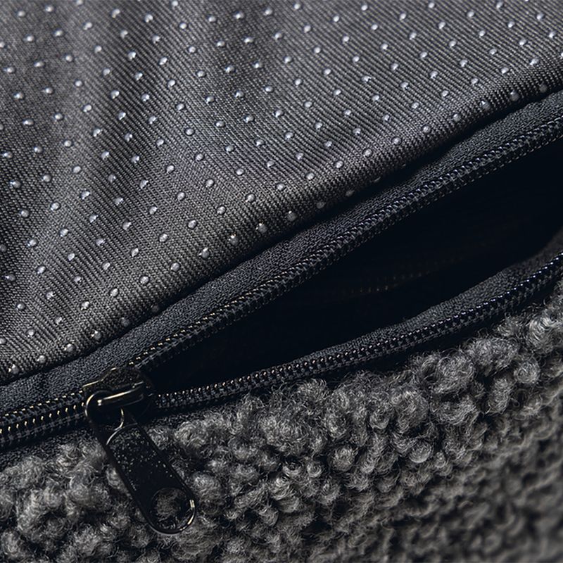 Designed by Lotte Yndis Oval Cushion Charcoal Grey