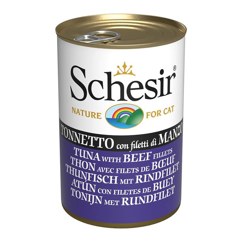 Schesir in Jelly 6 x 140g Tuna With Aloe for Kittens