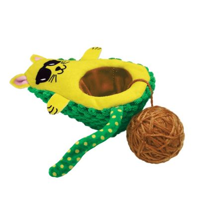 KONG Wrangler AvoCATo 1 Toy
