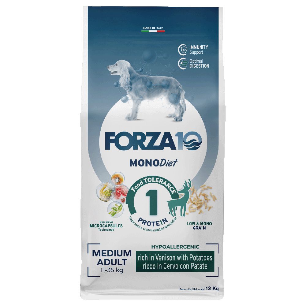 Forza 10 Medium Diet with Venison and Potatoes 12kg