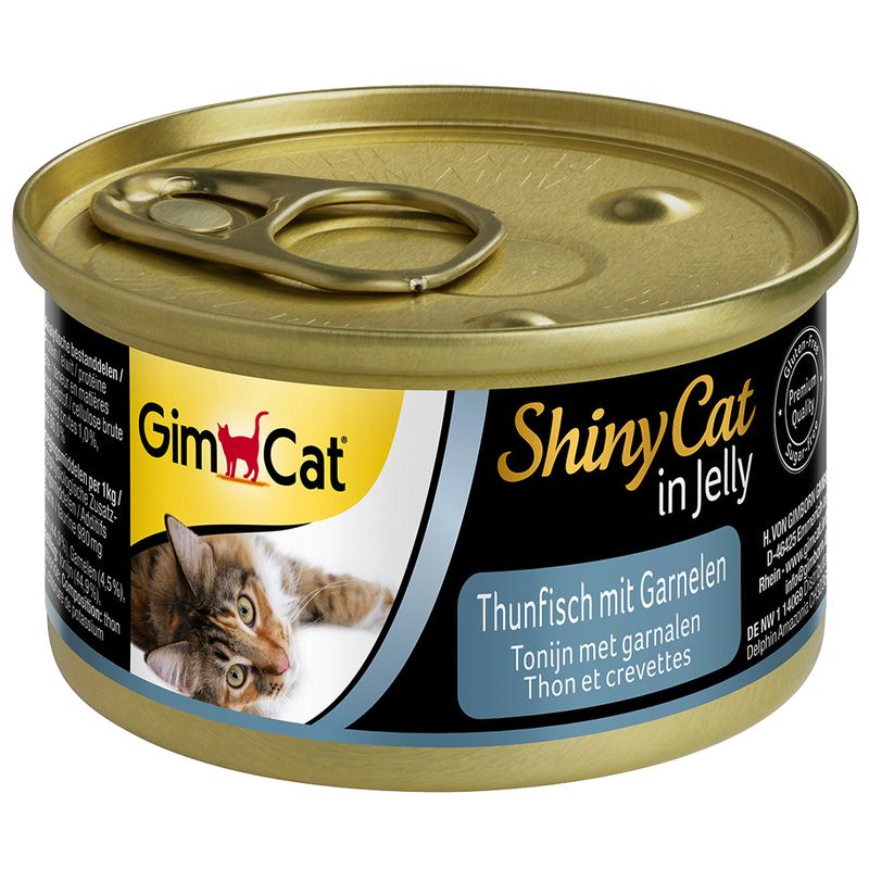 GimCat ShinyCat Jelly 6 x 70g Tuna