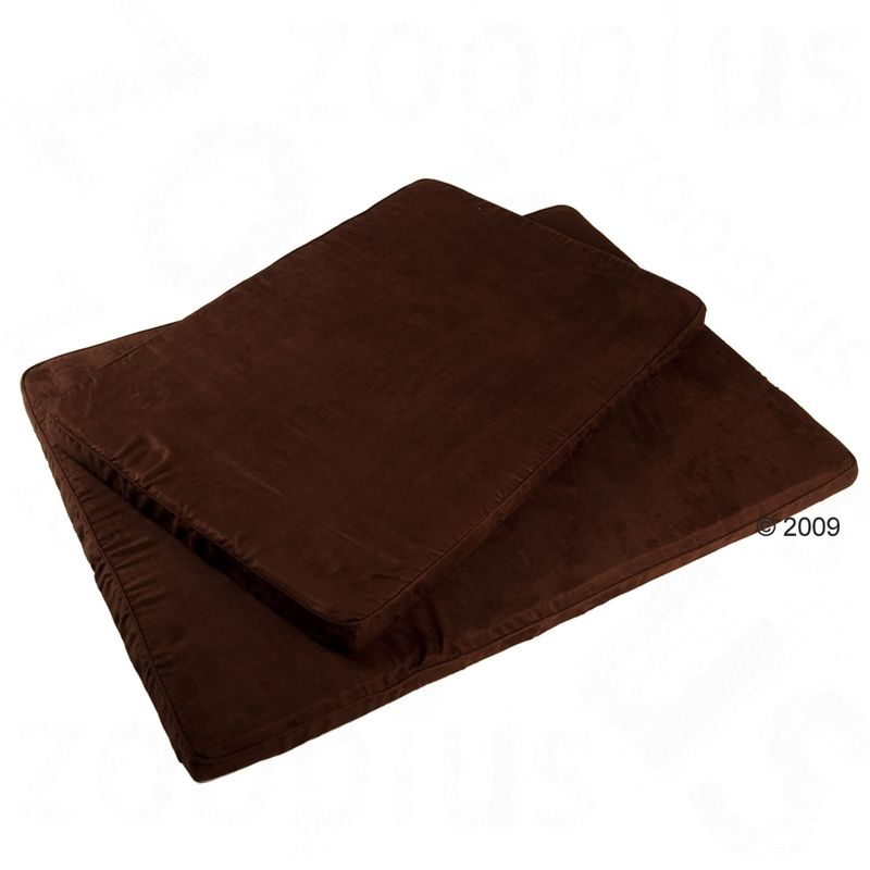 Wellness suede-look dog mattress 100 x 70 x 6 cm (L x W x H)