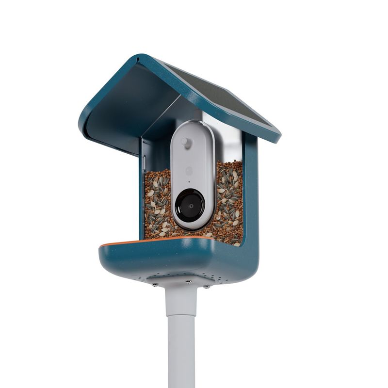 Bird Buddy Smart Bird Feeder with Solar Roof 16 x 17.5 x 23cm (L x W x H)
