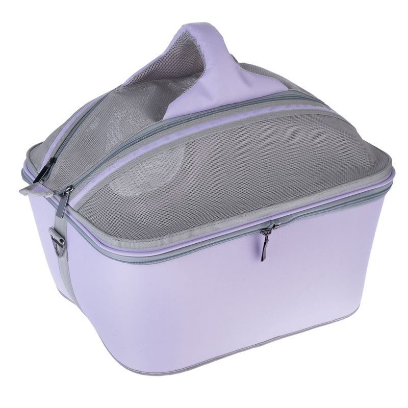 TIAKI Lavender Pet Carrier 46 x 36 x 35 cm (L x W x H)