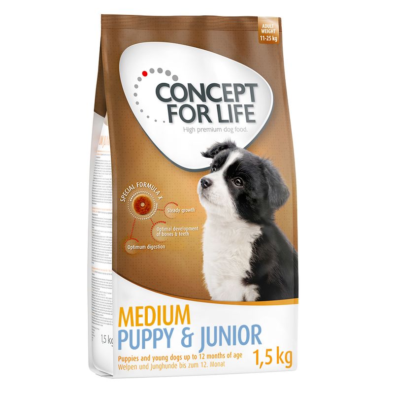 Concept for Life Medium Puppy & Junior 1.5kg
