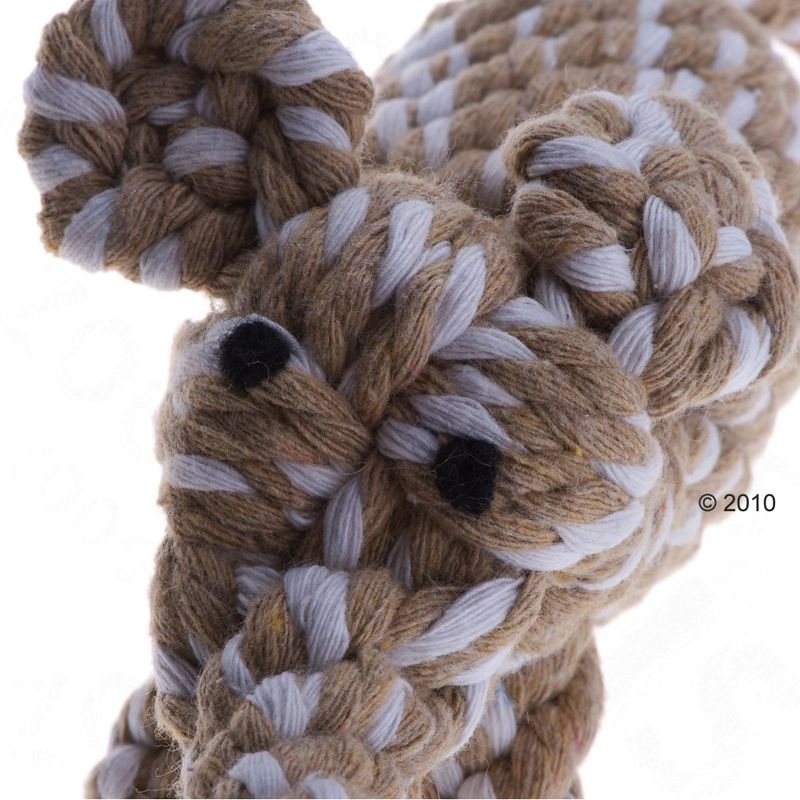 Dog Toy Cotton Rope Animal Monkey approx 18cm