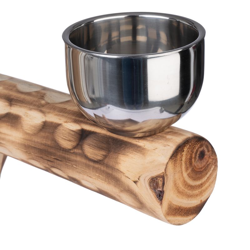 TIAKI Wooden Parrot Perch 50.5 x 29 x 52 cm (L x W x H)