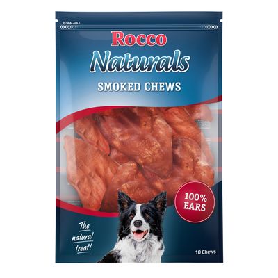 Rocco Smoked Cows' Ear 100 Chews