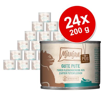 MjAMjAM Pure Saver Pack 24 x 200g Turkey
