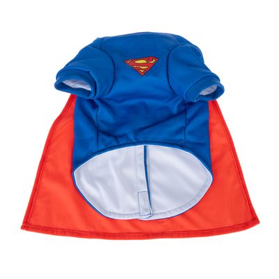 Warner Bros™ DC Superman Dog Costume Size S/M: 35cm Back Length