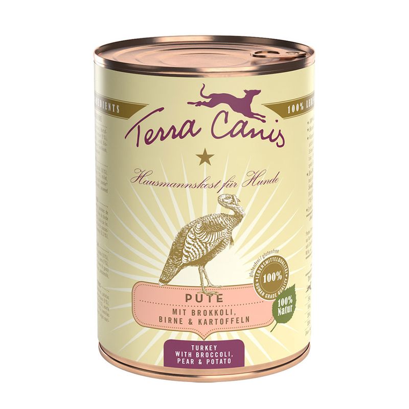 Terra Canis Classic Saver Pack 12 x 400g Beef with Carrot, Apple & Brown Rice