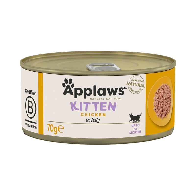Applaws Kitten Cans 70g Mixed Pack - 6 x 70g