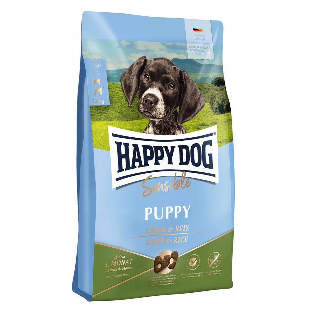 Happy Dog Supreme Sensible Puppy Lamb & Rice 10kg
