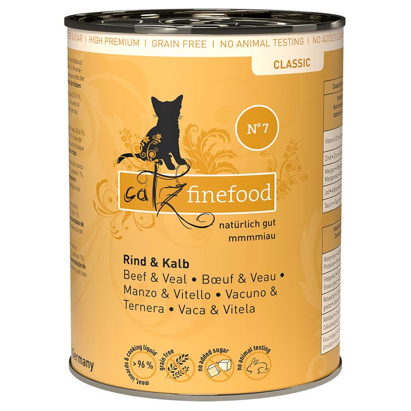 catz finefood Can Mixed Trial Pack 6 x 400g Mixed Trial Pack I