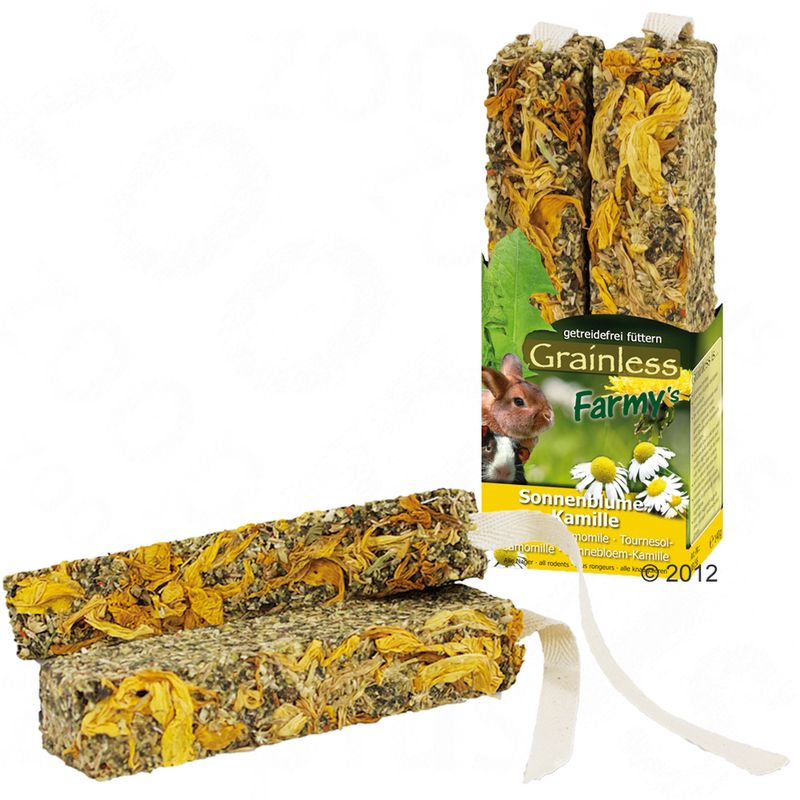 Jr Farm Farmy's Grainless Mixed Pack 3 x 2 Sticks (3 flavours each 140g)