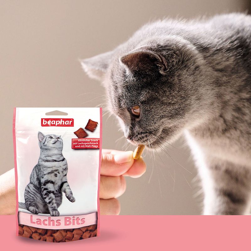 Beaphar salmon bits with malt paste 150 g