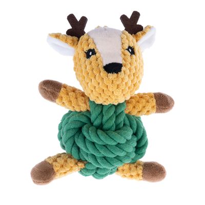 TIAKI Reindeer with Rope Dog Toy 1 Toy