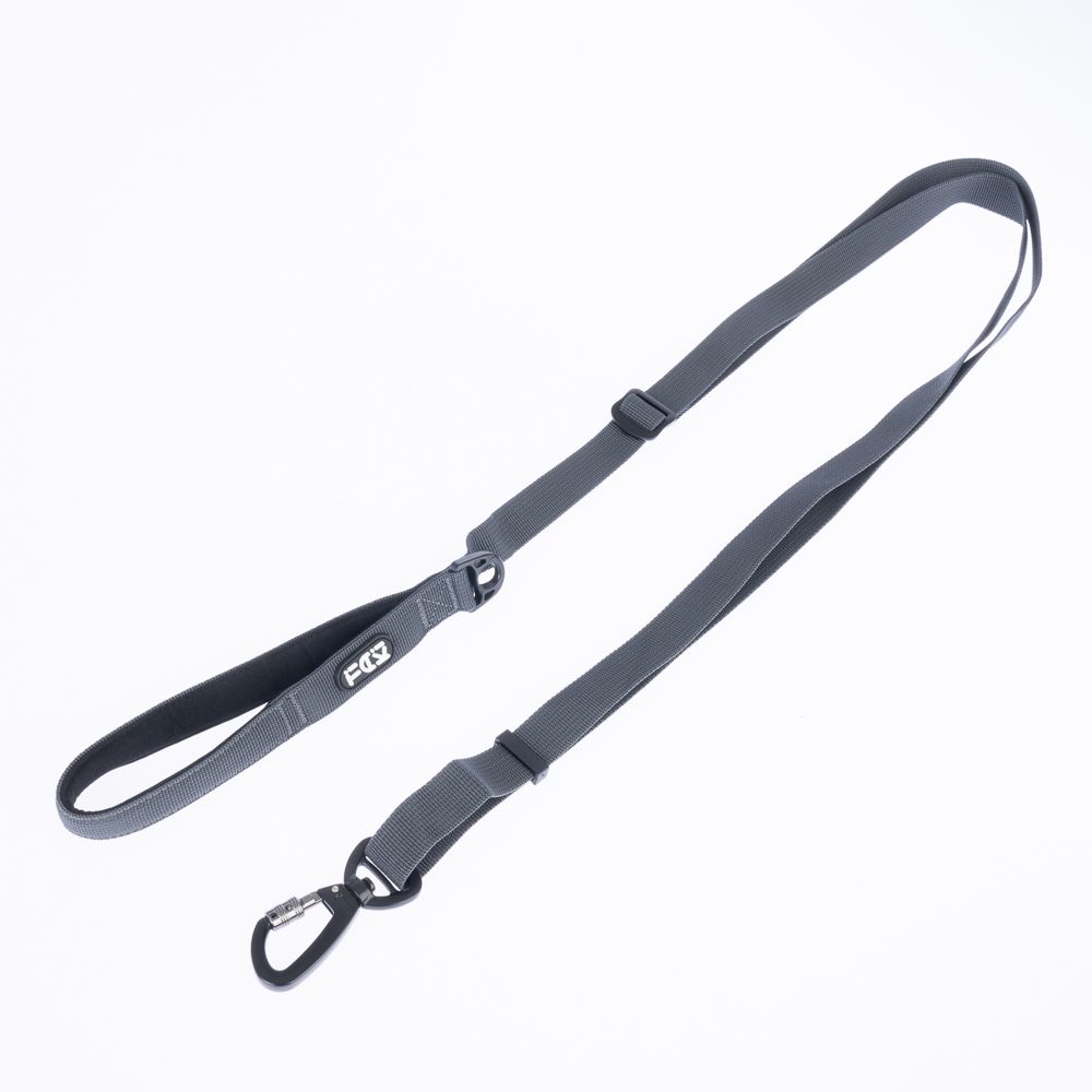TIAKI Grey Dog Lead Length: approx. 150 - 200 cm
