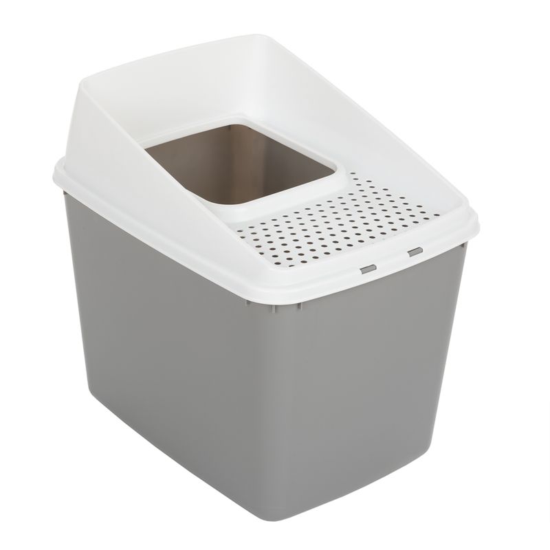 Big Box Cat Litter Tray White