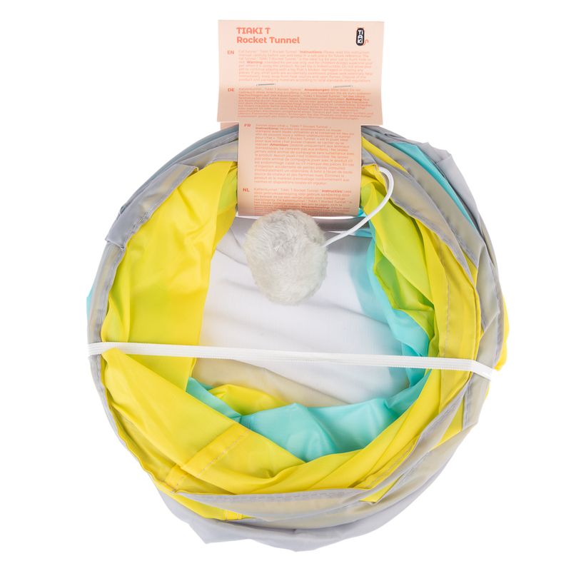 TIAKI Rocket Cat Tunnel in T-Shape diameter 25 x (L) 120 cm