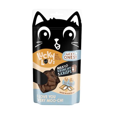 Lucky Lou Krunchy Krisps Milk (60g)
