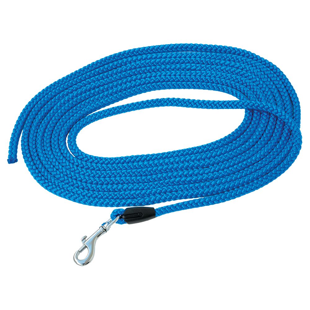 Pawz & Pepper Round Braided Tracking Line - Blue 5m
