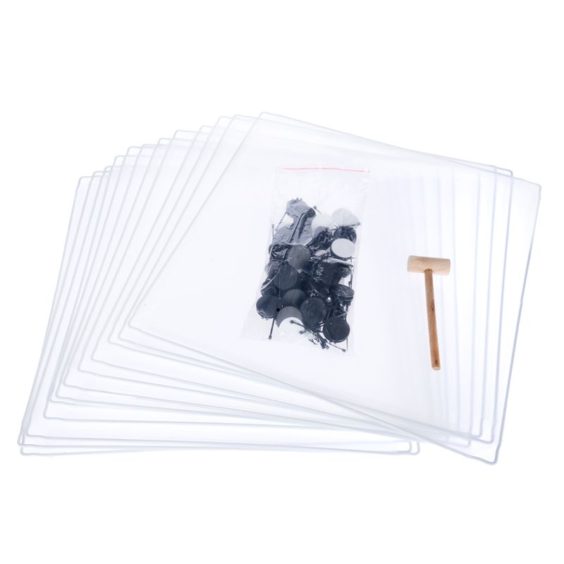 TIAKI Plastic Puppy Playpen 12 Panels: 50 x 50cm (W x H)