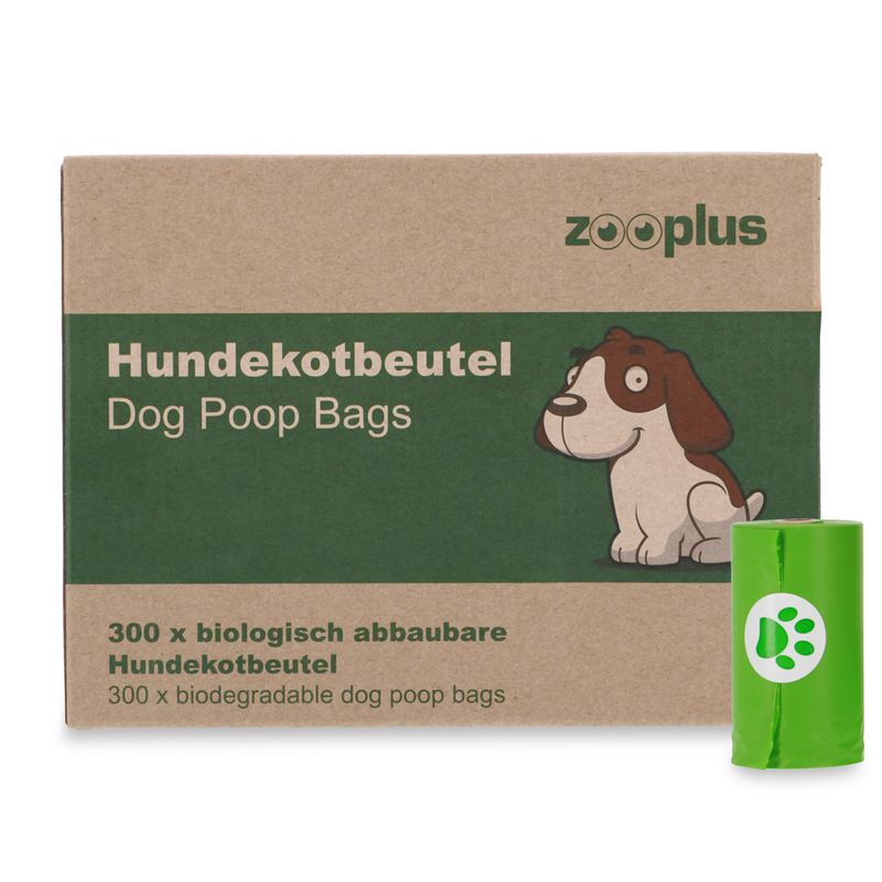 Biodegradable Dog Poop Bags 4 Rolls (15 bags per roll)