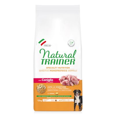 Natural Trainer Sensitive Adult Medium & Maxi with Rabbit 12 kg