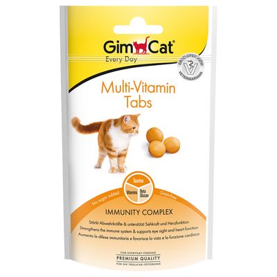GimCat Multi-Vitamin Tabs 40g