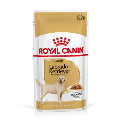 Royal Canin Labrador Retriever Adult in Gravy 10 x 140g