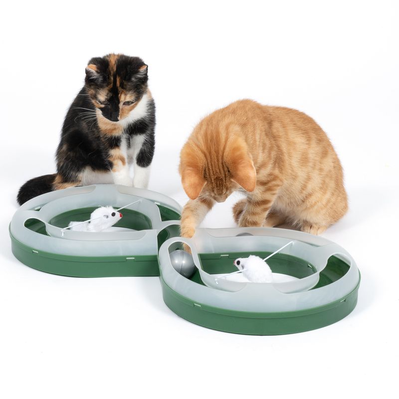 TIAKI Ball Track with Mice Cat Toy 1 Toy