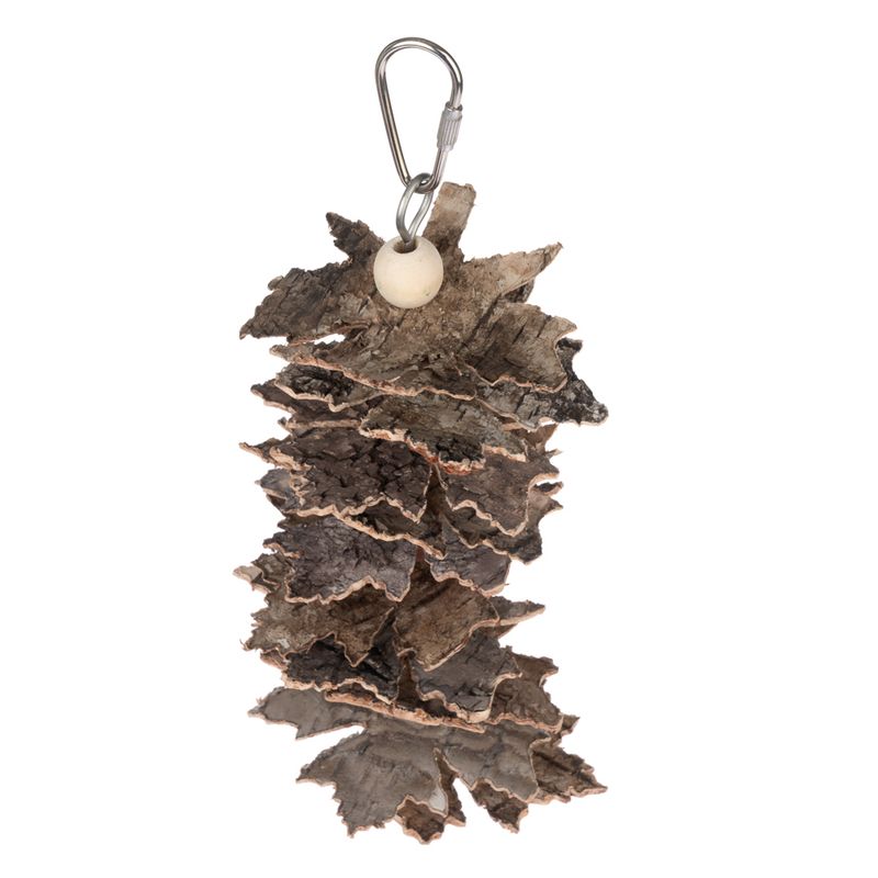 TIAKI Maple Leaf Kebab Nibble Toy for Birds approx. 8 x 5 x 24cm (L x W x H)