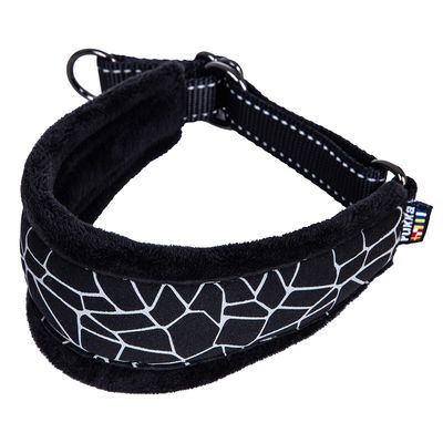 Rukka® Cube Dog Collar - Black Size S: 26-32 cm neck circumference, 6cm (W)