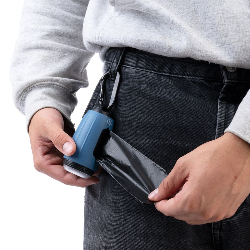 Nomad Tales Spirit poo bag dispenser with torch incl. 1 roll of poo bags