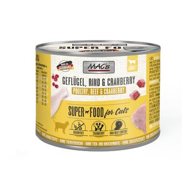 MAC's Cat Saver Pack 18 x 200g Poultry, Beef & Cranberry