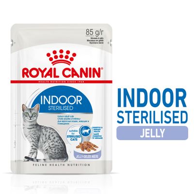 Royal Canin Indoor Sterilised in Jelly 12 x 85g