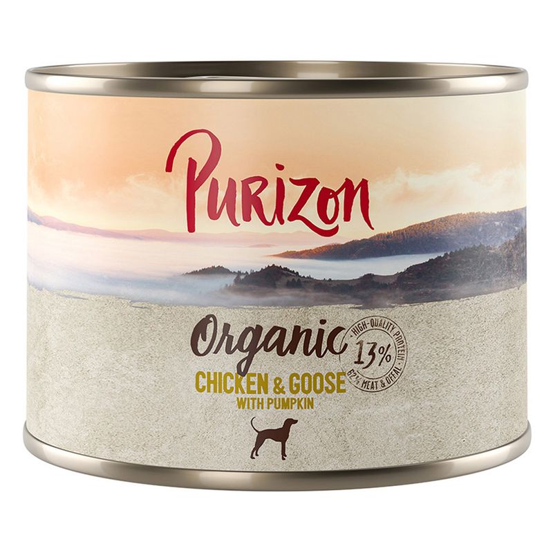 Purizon Organic 6 x 200g Salmon & Chicken with Spinach