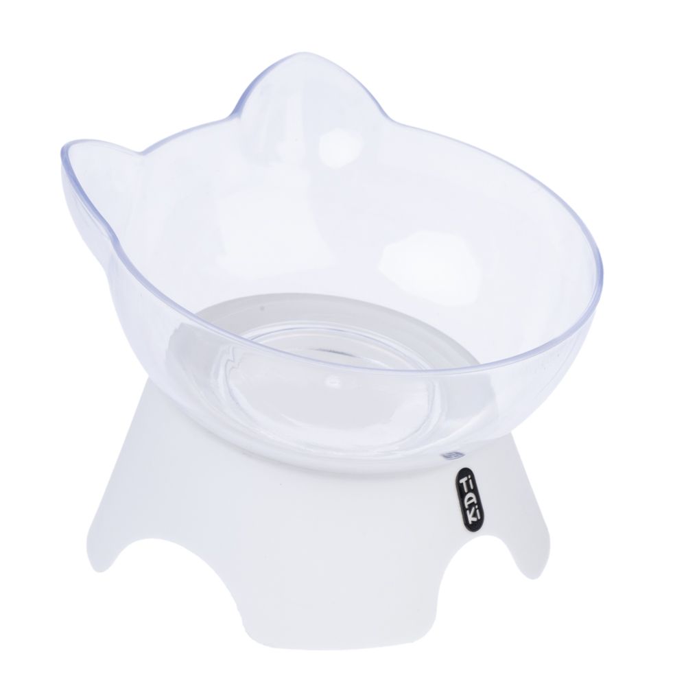 TIAKI Transparent cat bowl 350 ml