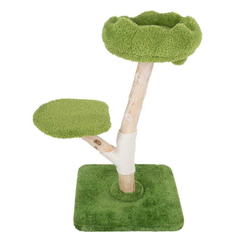 TIAKI Nature Willow scratching post green