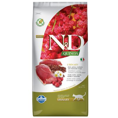 Farmina N&D Quinoa Urinary Duck, Quinoa, Cranberries & Chamomile Adult 1.5 kg
