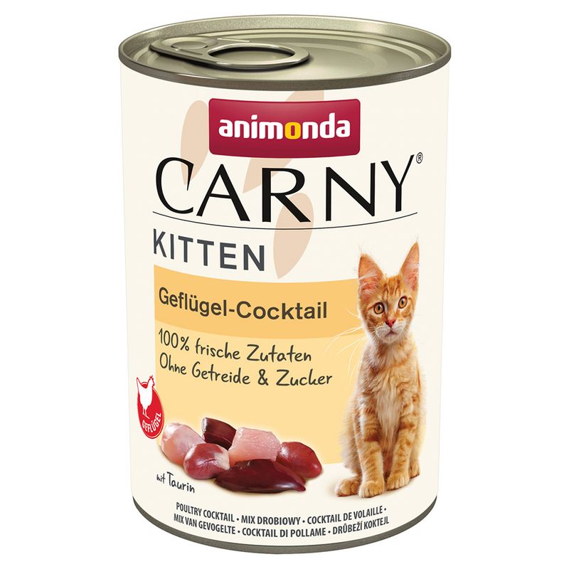 animonda Carny Kitten 12 x 400g Poultry & Beef