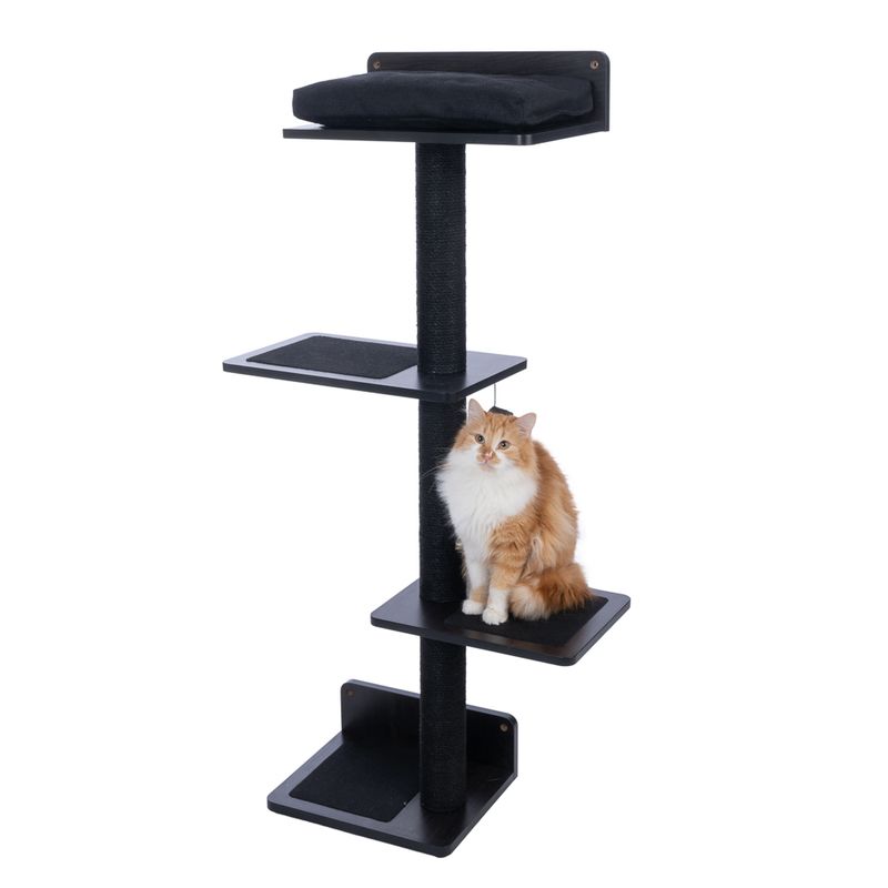 Modern Living San Francisco Wall Scratching Post Black