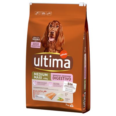 Ultima Medium/Maxi Adult Sensitive Salmon 3kg