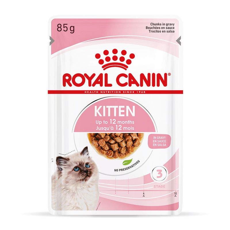 Royal Canin Kitten in Gravy 12 x 85g