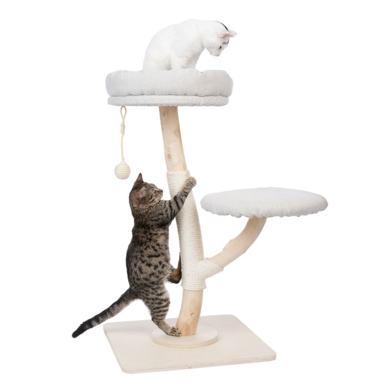 Modern Living Alofi Cat Tree Light grey