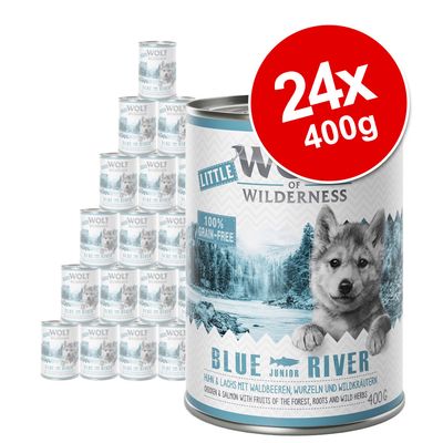 Little Wolf of Wilderness Saver Pack 24 x 400g Mixed Pack