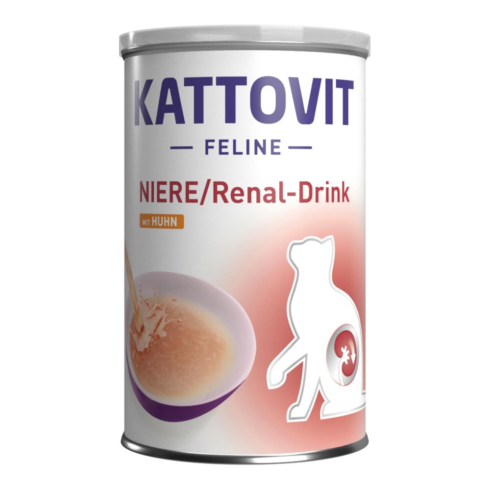 Kattovit Kidney/Renal Drink Chicken (12 x 135ml)