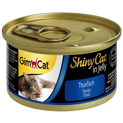 GimCat ShinyCat Jelly 6 x 70g Tuna