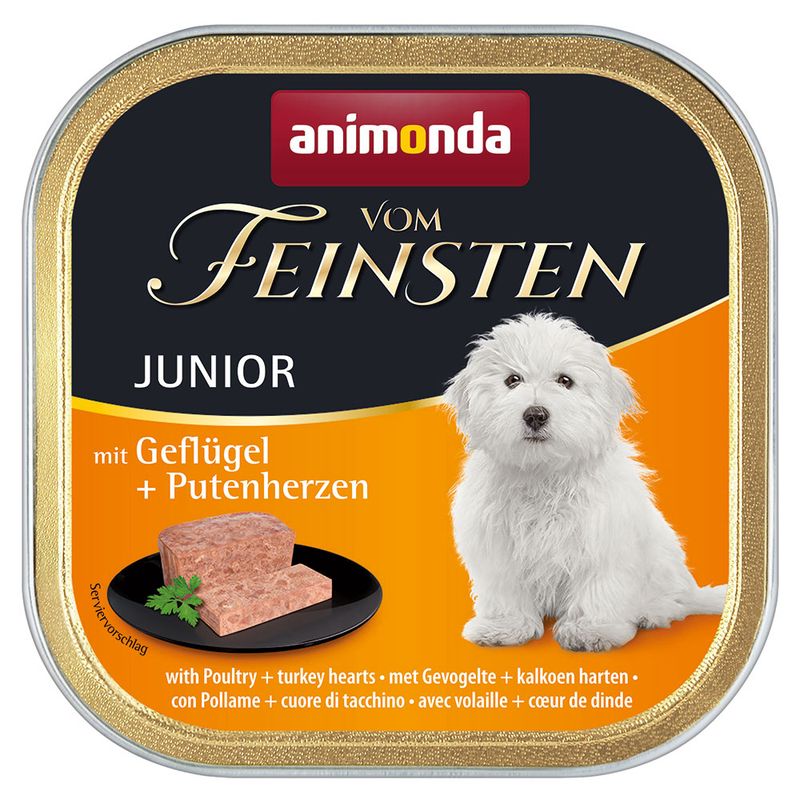 animonda vom Feinsten Junior 6 x 150g Turkey & Lamb